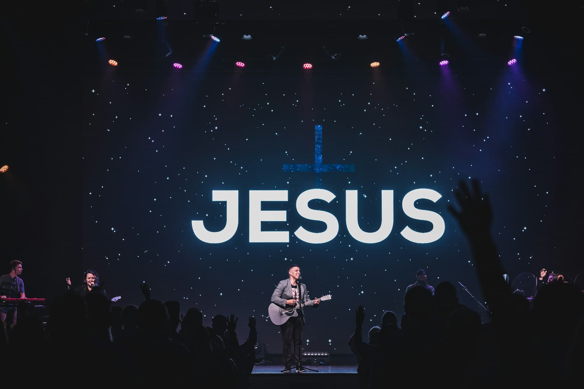 Sunday worship service